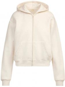 Толстовка Skims Cotton Fleece Classic Zip Up, светло-бежевый