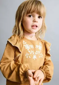 Детская блузка Mango Kids, Orange