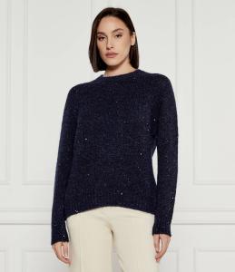 Свитер Marella SPORT Regular Fit, темно-синий