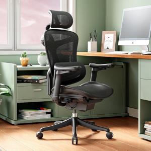 SIHOO C300C100 эргономичное кресло C100 Diao Yao Black + 4D Armrests для длительного сидения, компьютерное, офисное, игровое