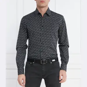 Рубашка современного кроя Karl Lagerfeld, черный