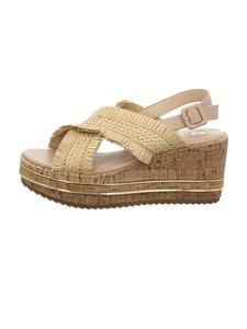 Сандалии на плоской подошве La Strada Plateau Sandaletten, бежевый