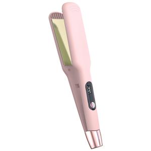 Утюжок для волос New Trend для укладки, придания объема и бесшовного взъерошивания MY 5188 GANGJIN, розовый