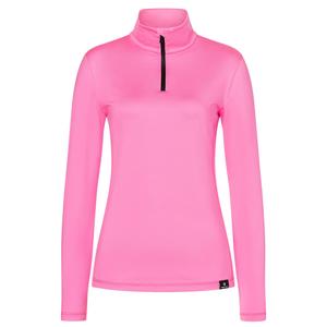 Куртка-поло Fire + Ice Margo2 с молнией на четверть длины (женская) - Зима 2025, Vibrant Flash