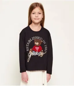 Блуза regular fit Guess, черный