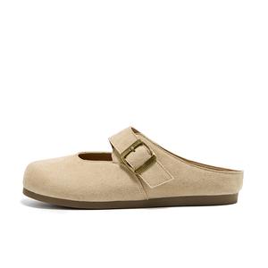 Сандалии с закрытым носком женские KEKAFU, Apricot