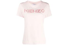 KENZO Футболка женская розовая