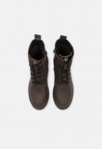 Ботильоны на шнуровке Tamaris, коричневый