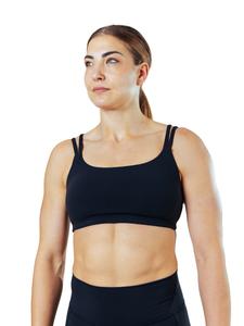 Спортивный бюстгальтер со средней поддержкой Lifters Compete, черный