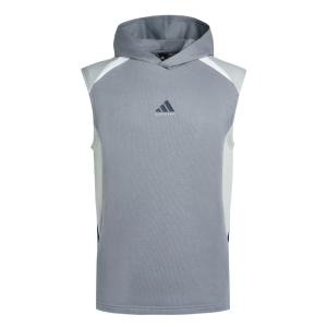 Баскетбольный топ мужской Adidas, светло-серый/серый