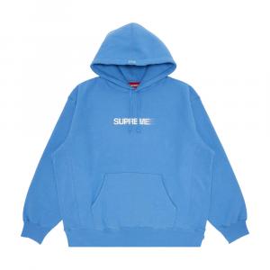Толстовка Supreme Motion Logo Hooded, голубой