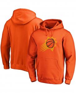 Мужская оранжевая худи с логотипом phoenix suns primary team logo Fanatics