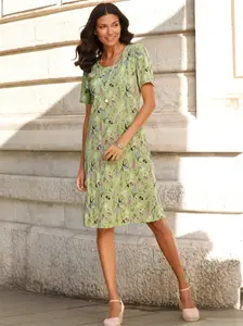 Летнее платье Classic Basics "Платье из джерси", хаки