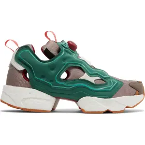 Кроссовки billionaire boys club x instapump fury boost 'earth' Reebok, зеленый