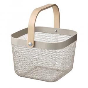 Корзина Ikea Risatorp 25X26X18 см, серо-бежевый