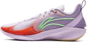 Мужские баскетбольные кроссовки LI-NING Shining с амортизацией и противоскользящей подошвой, профессиональные спортивные кроссовки ABPU001 ABPU007 ABAV009 ABPV003, лиловый