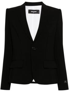 DSQUARED2 пиджак с логотипом, черный