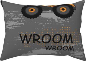 Pevtufa Чехол на подушку с принтом строительной техники и застежкой конверт Construction Machines