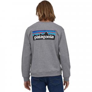 Мужская толстовка с логотипом P6 Uprisal Crew Patagonia, Gravel Heather
