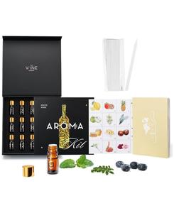 Набор для ароматизации белого вина, 15 штук The Wine Savant, Black