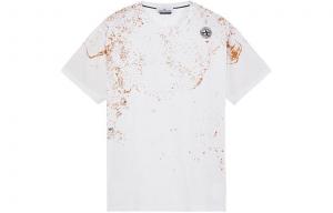 Футболка мужская белая Stone Island, белый