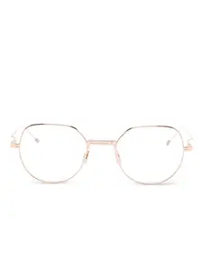 Очки с геометрической оправой Thom Browne Eyewear, золотой