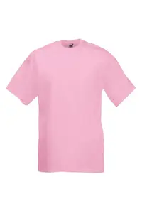 Легкая футболка с короткими рукавами Fruit of the Loom, розовый