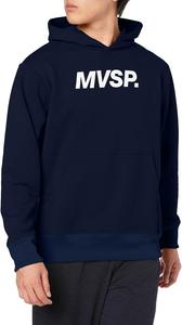 Мужская толстовка Descente на молнии, худи, Movesport MVSP, эластичная, влагоотводящая, защита от УФ-излучения (UPF 50+), для тренировок, темно-синий