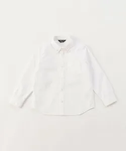 Рубашка из ткани оксфорд с перфорацией, не требующая особого ухода (100-130 см) Comme Ca Ism, цвет White