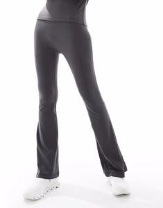 Леггинсы Agon Flared графитово-серого цвета