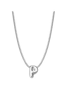 Glanzstücke München Серебряное колье с буквой P из стерлингового серебра