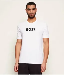 Футболка TS_Логотип regular fit Boss Green, белый