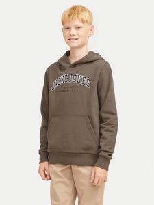 Толстовка свободного кроя Jack&Jones Junior, коричневый