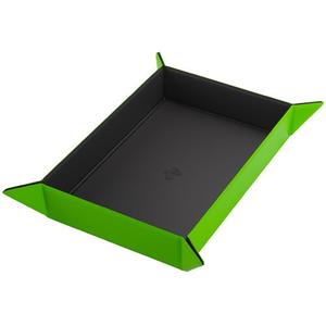 Аксессуары Gamegenic Magnetic Dice Tray: Rectangular Black/Green