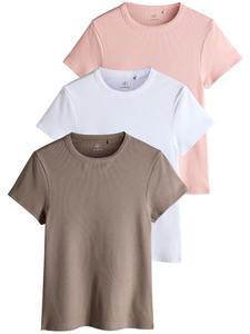 Рубашка The Set, темно-бежевый/розовый/белый