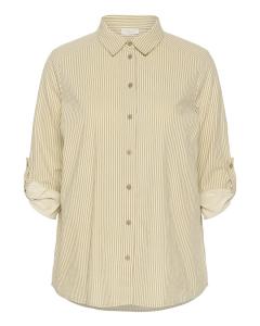 Блузка KAFFE CURVE KCNana, цвет Chamois/Dark beige