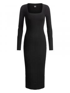 Трикотажное платье BOSS, черный