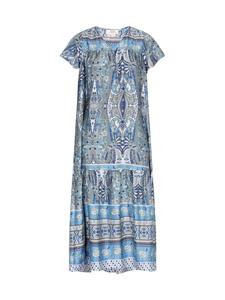 Длинное платье usha FESTIVAL, цвет blau mehrfarbig