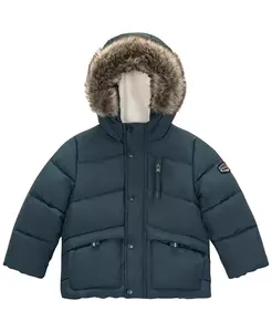 Парка для мальчиков с отделкой из галуна S Rothschild & Co, зеленый