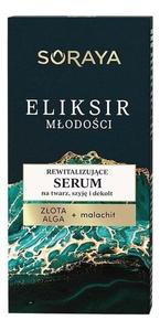 Восстанавливающая сыворотка для лица, шеи и декольте 30мл Soraya Elixir of Youth