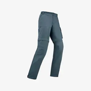 Синие подростковые треккинговые брюки Quechua MH500