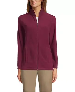 Женская флисовая куртка Thermacheck 100 Lands' End, красный