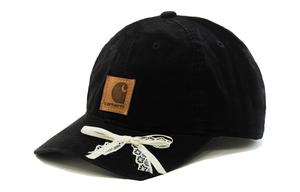 Хлопковая бейсболка унисекс черная Carhartt