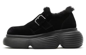 Женские зимние ботинки Lollipop Series длиной до щиколотки DAPHNE LAB, Black