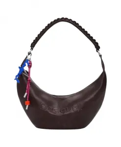 Сумка на молнии с внутренним карманом Desigual, коричневый
