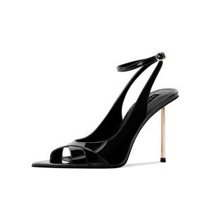 Сандалии с одним ремешком женские Shesrim, Black