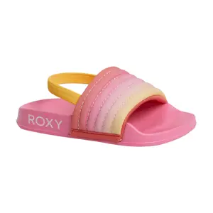 Детские облегающие босоножки Roxy в рубчик, синий