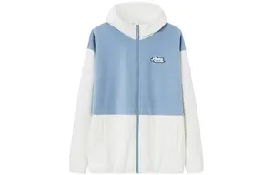 Коллекция Life Velvet Jacket Unisex Blue Grey/Vanilla White Anta