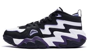 Кроссовки Lifestyle для мужчин средней высоты, цвет: черный как смоль/фиолетовый как звезда 361°