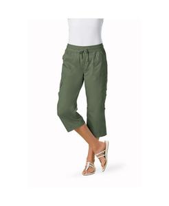 Женские брюки-капри/бермуды Within Convertible Length Cargo Woman Within, Olive green